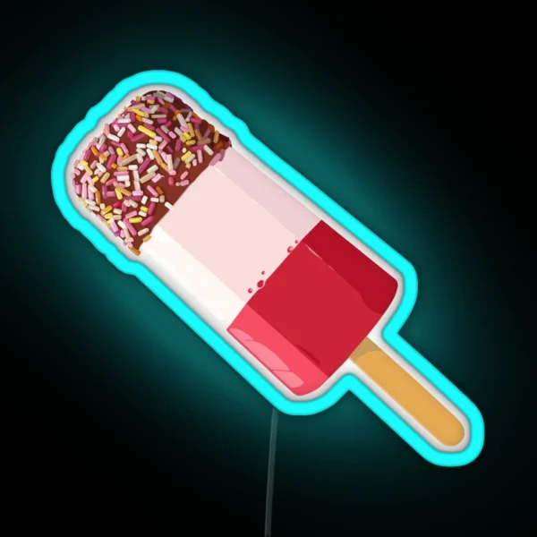 Sprinkle Lolly Nostalgia RGB Neon Sign