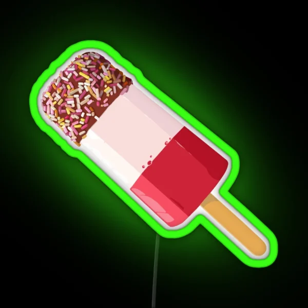 Sprinkle Lolly Nostalgia RGB Neon Sign