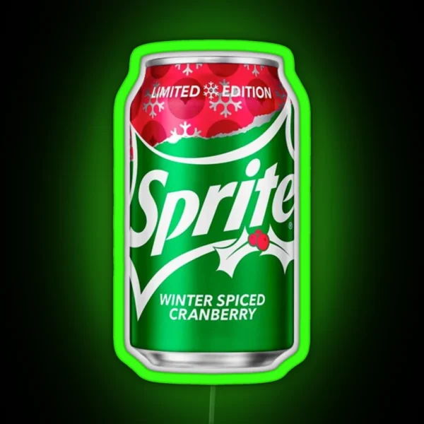 Sprite Cranberry RGB Neon Sign