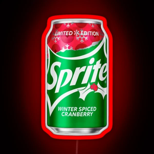 Sprite Cranberry RGB Neon Sign