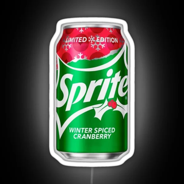 Sprite Cranberry RGB Neon Sign