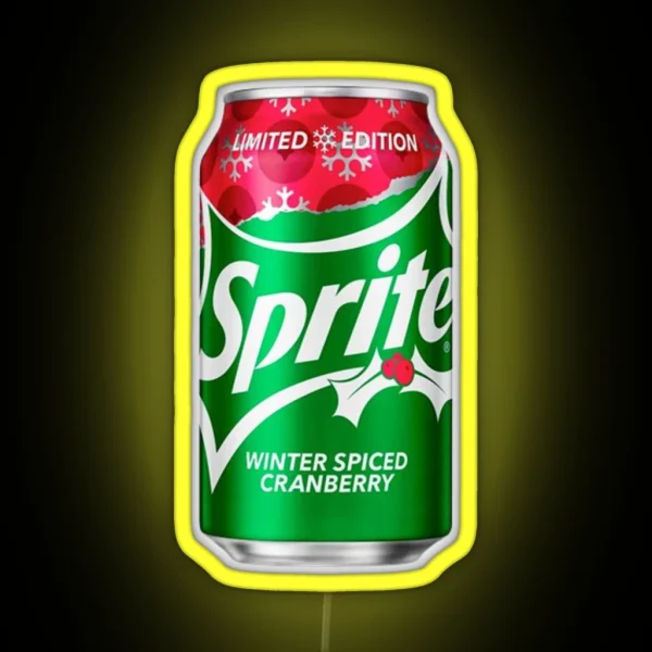 Sprite Cranberry RGB Neon Sign