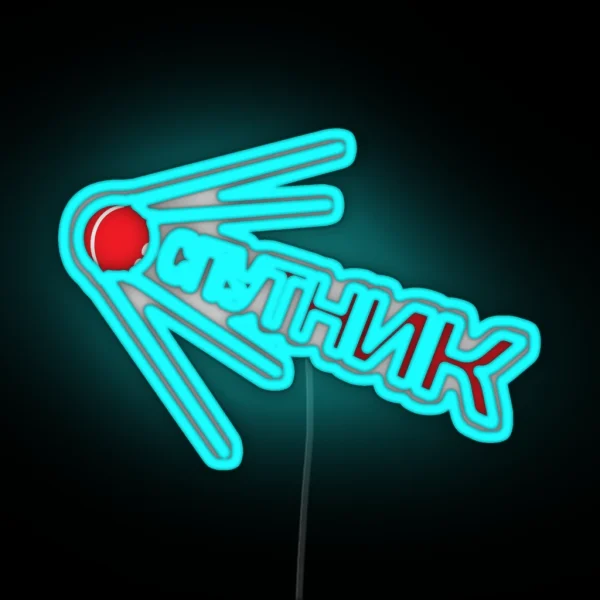 Sputnik 1957 Special RGB Neon Sign