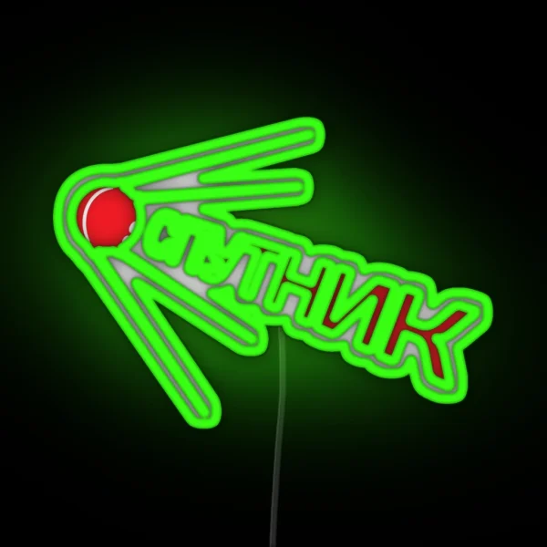 Sputnik 1957 Special RGB Neon Sign