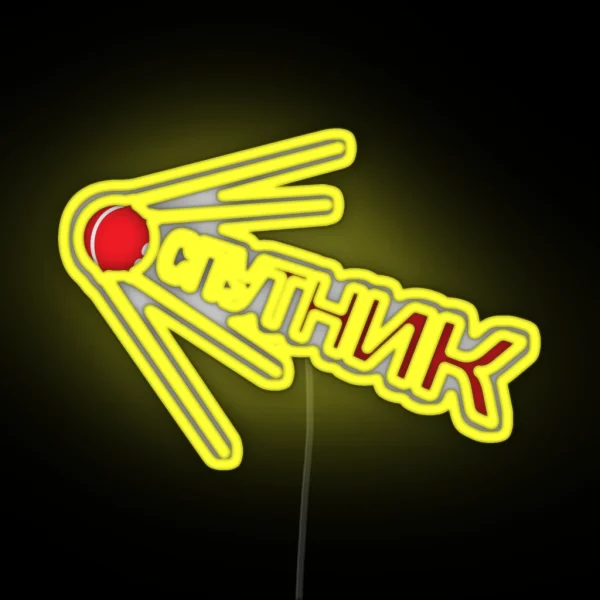 Sputnik 1957 Special RGB Neon Sign