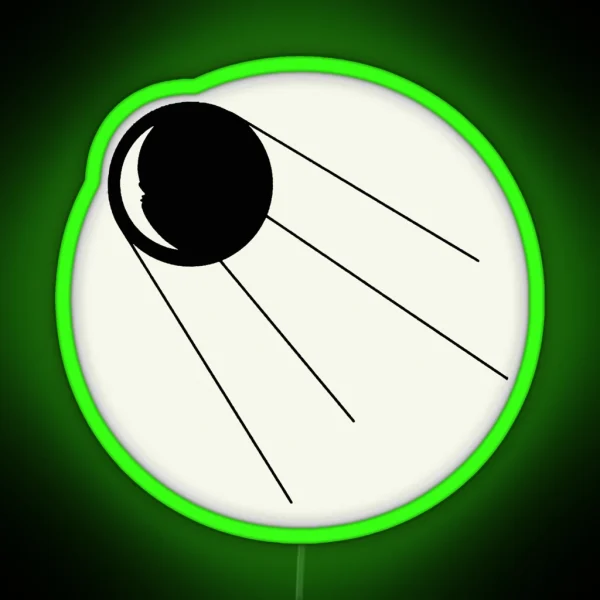 Sputnik Sweetheart RGB Neon Sign