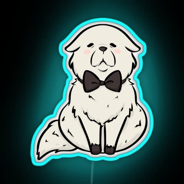 Spy Dog RGB Neon Sign