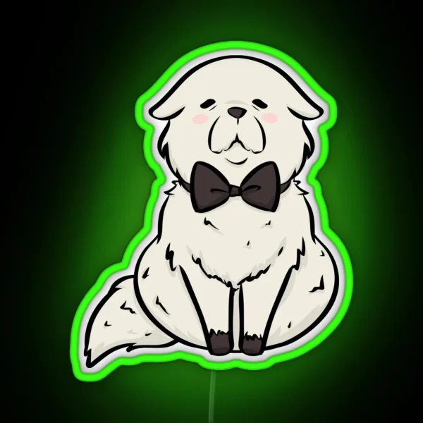 Spy Dog RGB Neon Sign