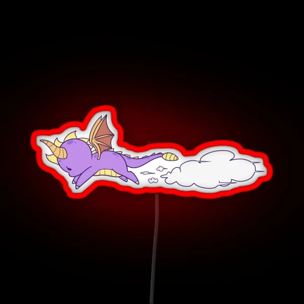 Spyro The Dragon RGB Neon Sign