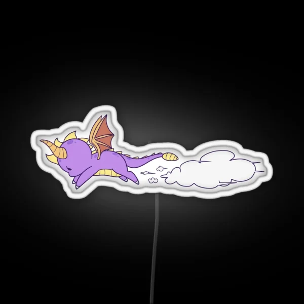 Spyro The Dragon RGB Neon Sign