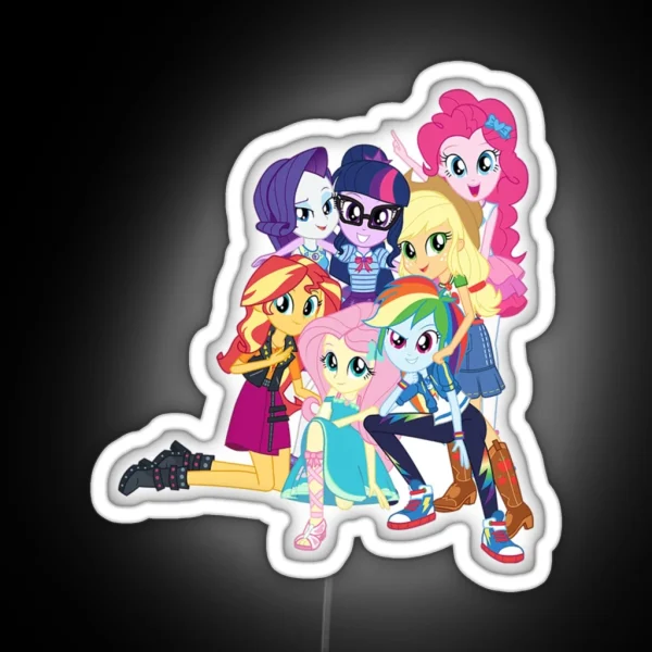 Squad Of Friendship RGB Neon Sign