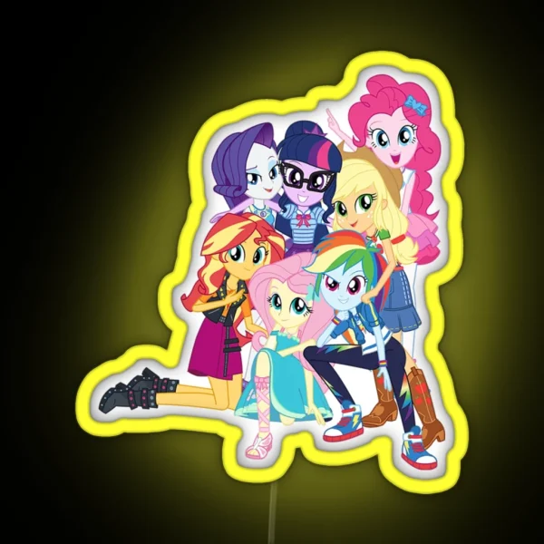 Squad Of Friendship RGB Neon Sign