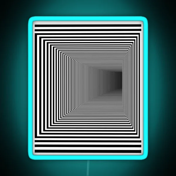 Squarehole RGB Neon Sign