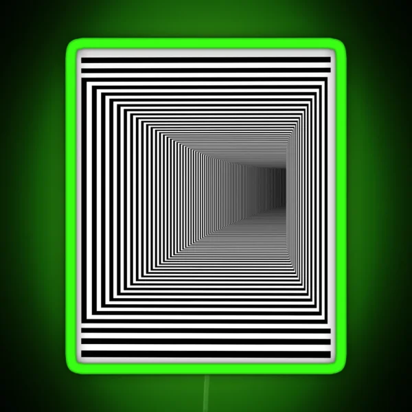 Squarehole RGB Neon Sign