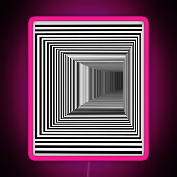 Squarehole RGB Neon Sign