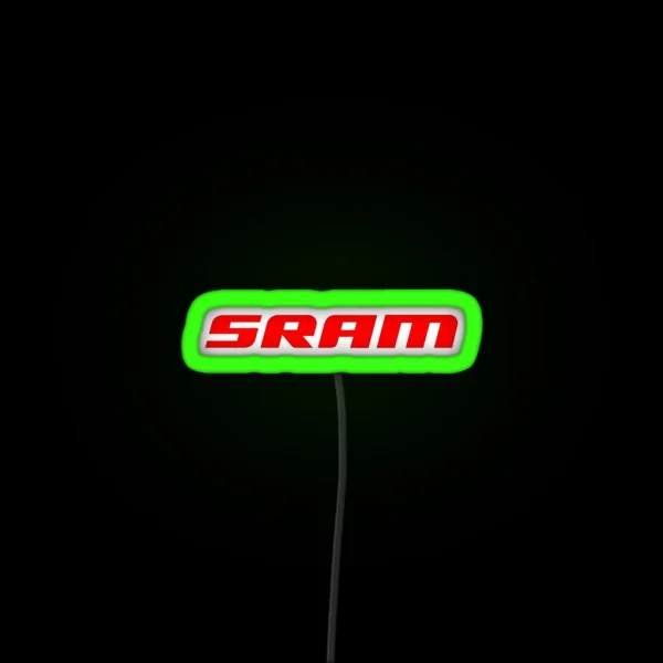 SRAM Corporation RGB Neon Sign