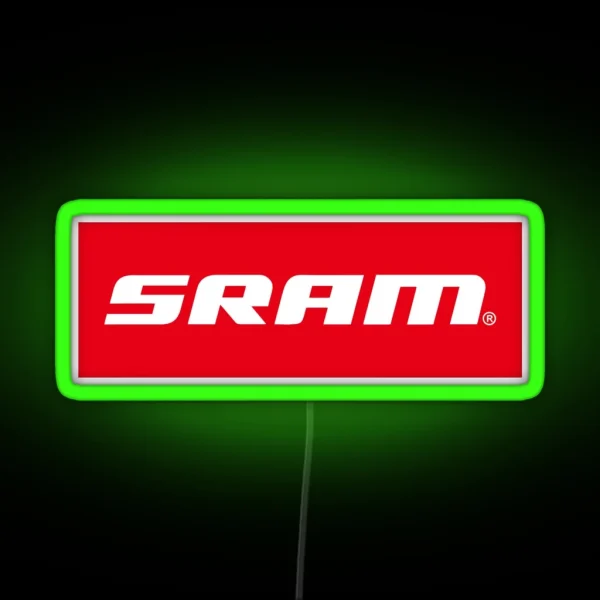 SRAM Corporation RGB Neon Sign