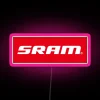 Dazzling RGB LED Canvas Sign with High-Intensity Neon Lighting Display