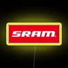 Compact high-resolution RGB LED display signage solution from SRAM Corporation.