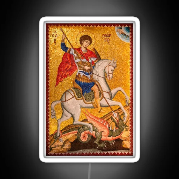 St George RGB Neon Sign