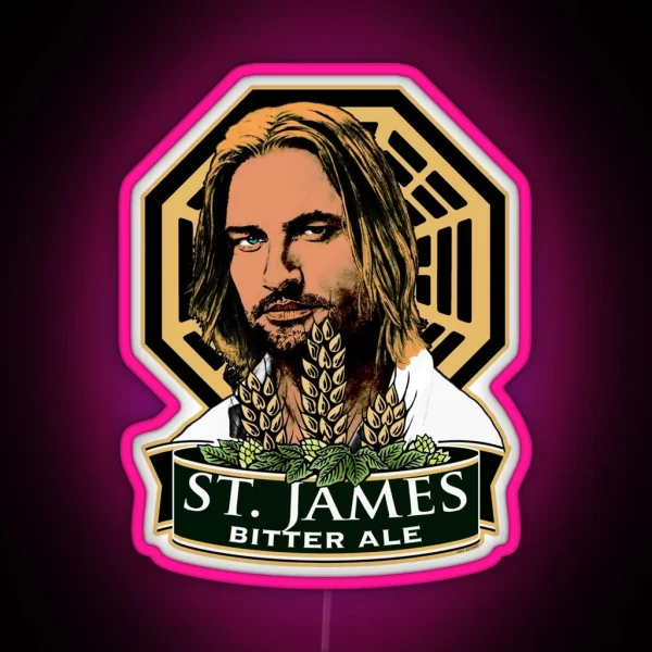 St James Bitter Ale RGB Neon Sign