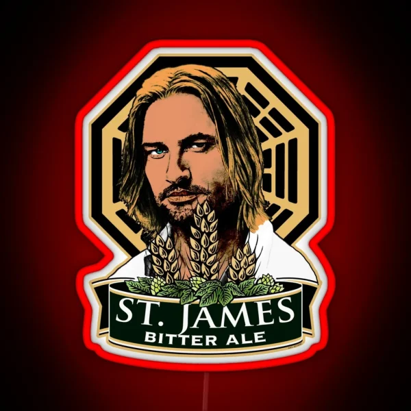 St James Bitter Ale RGB Neon Sign