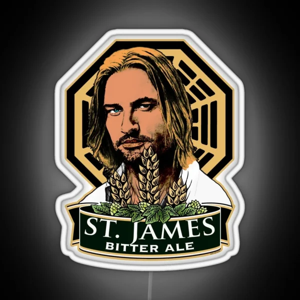 St James Bitter Ale RGB Neon Sign