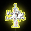 RGB Neon Sign Inspired by Saint Joan of Arc Courageous Spirit