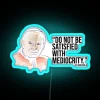 Inspiring Motivational Quote Sign with Vibrant RGB Neon Lighting Design