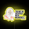 Motivational Led Sign Inspired by Saint Pope John Paul's Philosophy