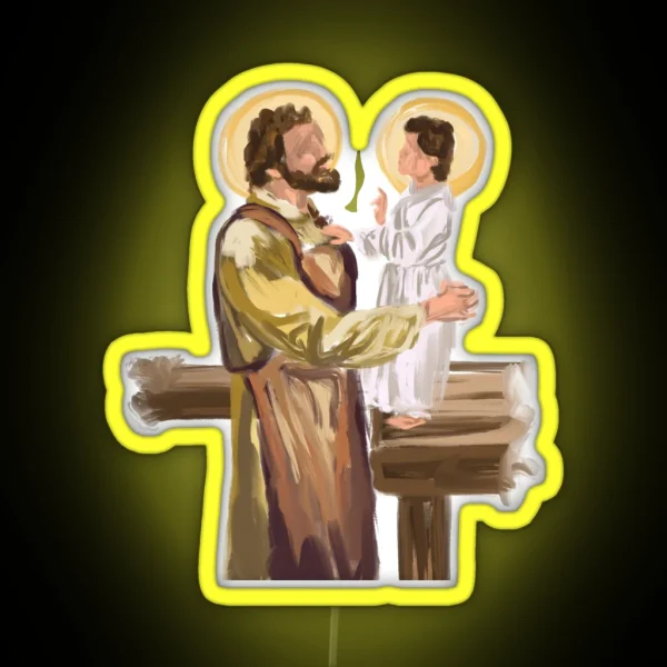 St Joseph RGB Neon Sign