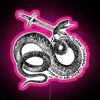 St Michael's Latin Catholic Armor of God RGB Neon Sign Artwork