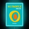 St. Tropez-inspired radiant evening glow soleil print RGB neon light