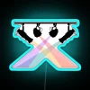 Vibrant Backstage Decorations with Color-Changing LED Neon Stage Lights Sign