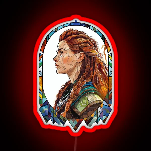 Stained Glass Aloy RGB Neon Sign