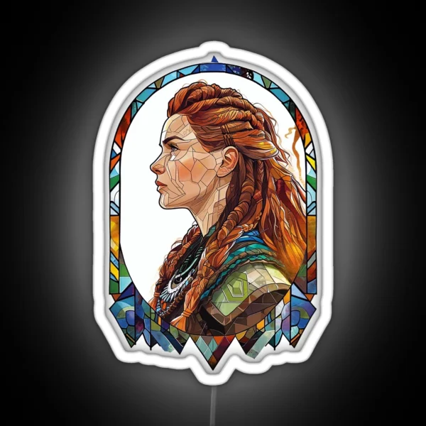 Stained Glass Aloy RGB Neon Sign