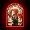Elegant stained glass design with vibrant Diluc RGB LED glow