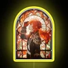 Stunning stained glass effect RGB neon sign for home decor.