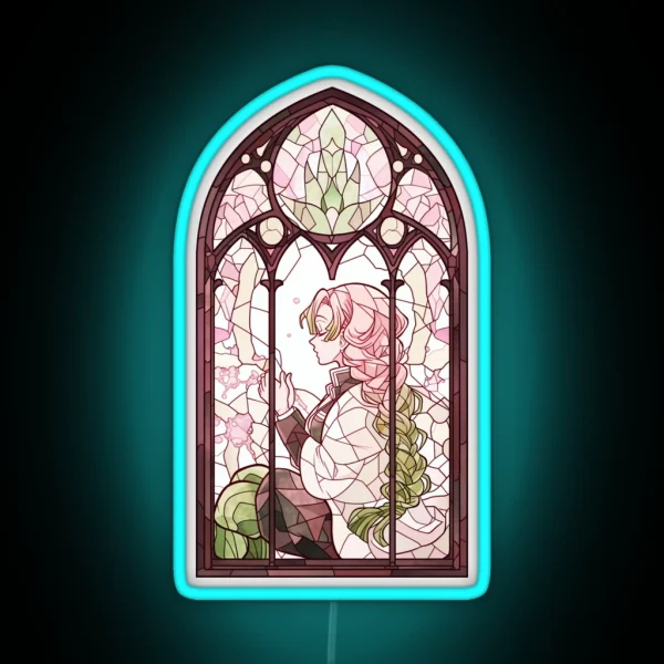 Stained Glass Love Slayer RGB Neon Sign