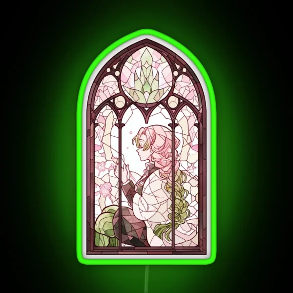 Stained Glass Love Slayer RGB Neon Sign