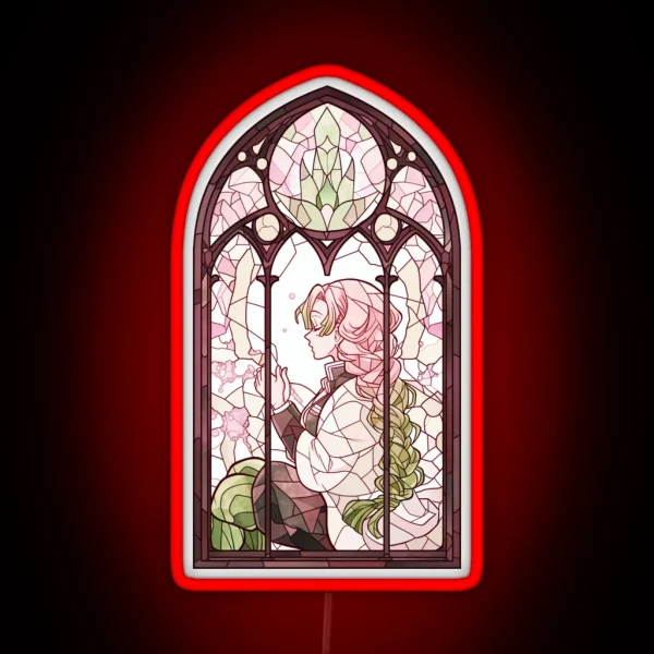 Stained Glass Love Slayer RGB Neon Sign