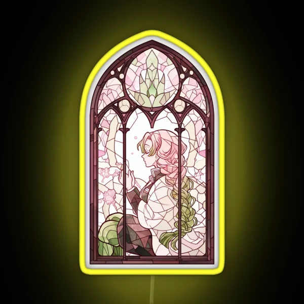 Stained Glass Love Slayer RGB Neon Sign