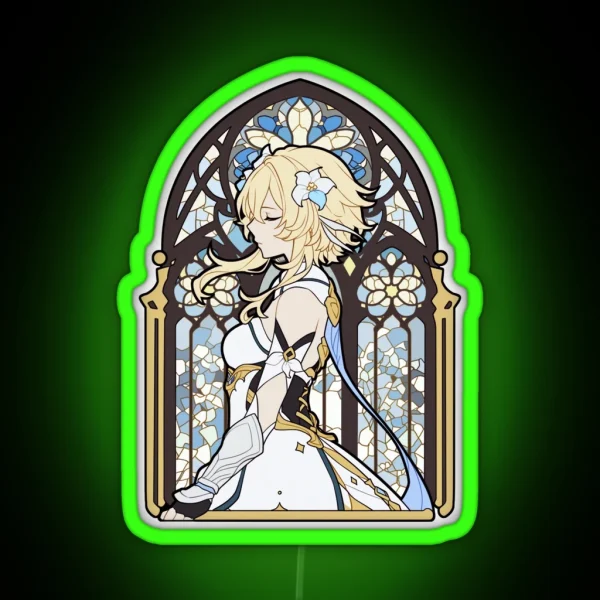 Stained Glass Lumine RGB Neon Sign