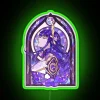 Radiant Stained Glass Neon Sign Illuminates Your Home Decor with RGB Colors