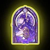 Customizable Stained Glass Style Raiden Shogun RGB Neon Sign Illumination Decoration