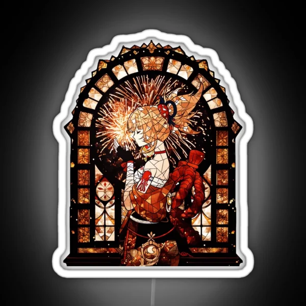 Stained Glass Yoimiya RGB Neon Sign