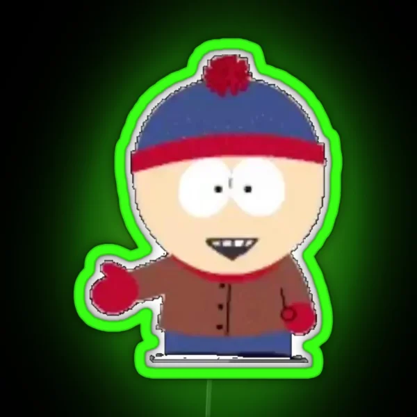 Stan From South Park RGB Neon Sign