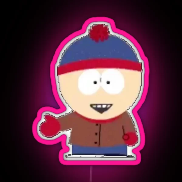 Stan From South Park RGB Neon Sign