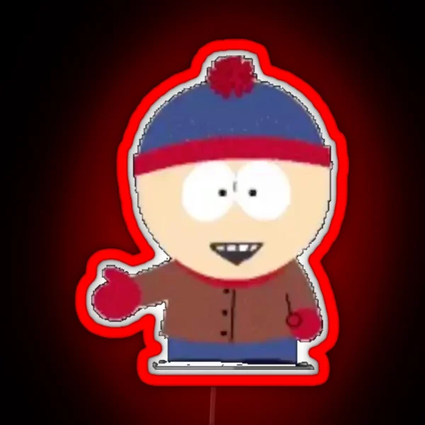 Stan From South Park RGB Neon Sign