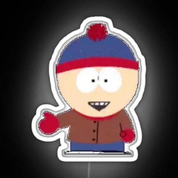 Stan From South Park RGB Neon Sign